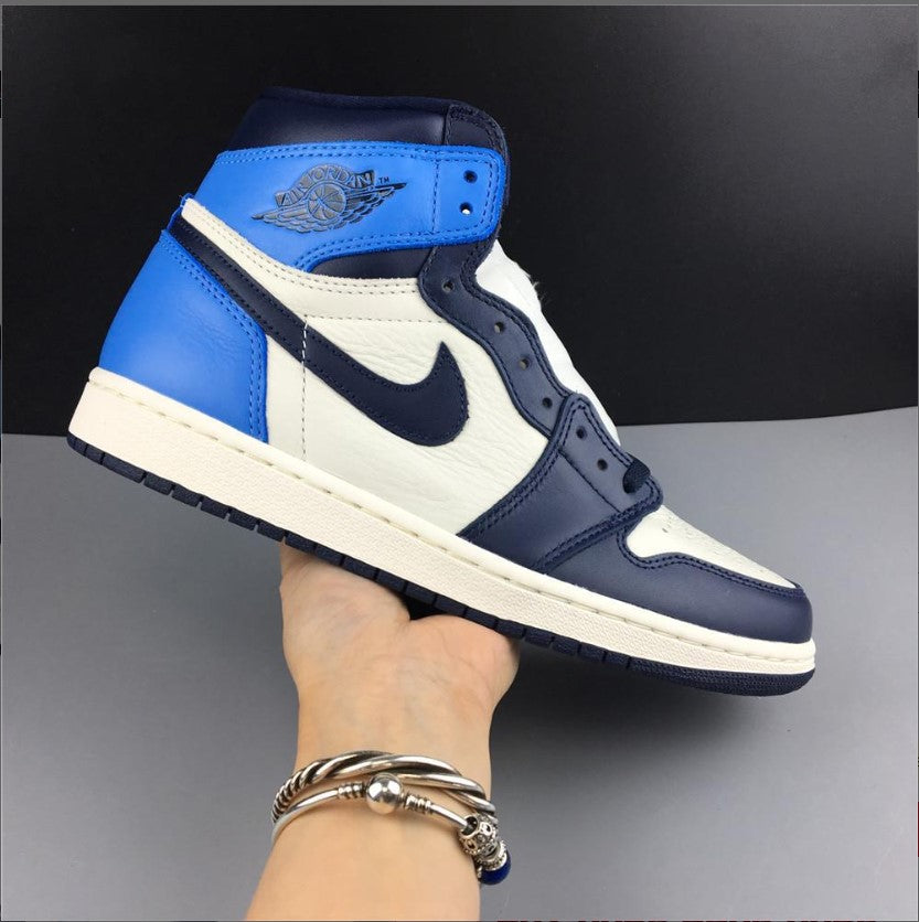 Air Jordan 1 Retro High Obsidian UNC Shoes Sneakers