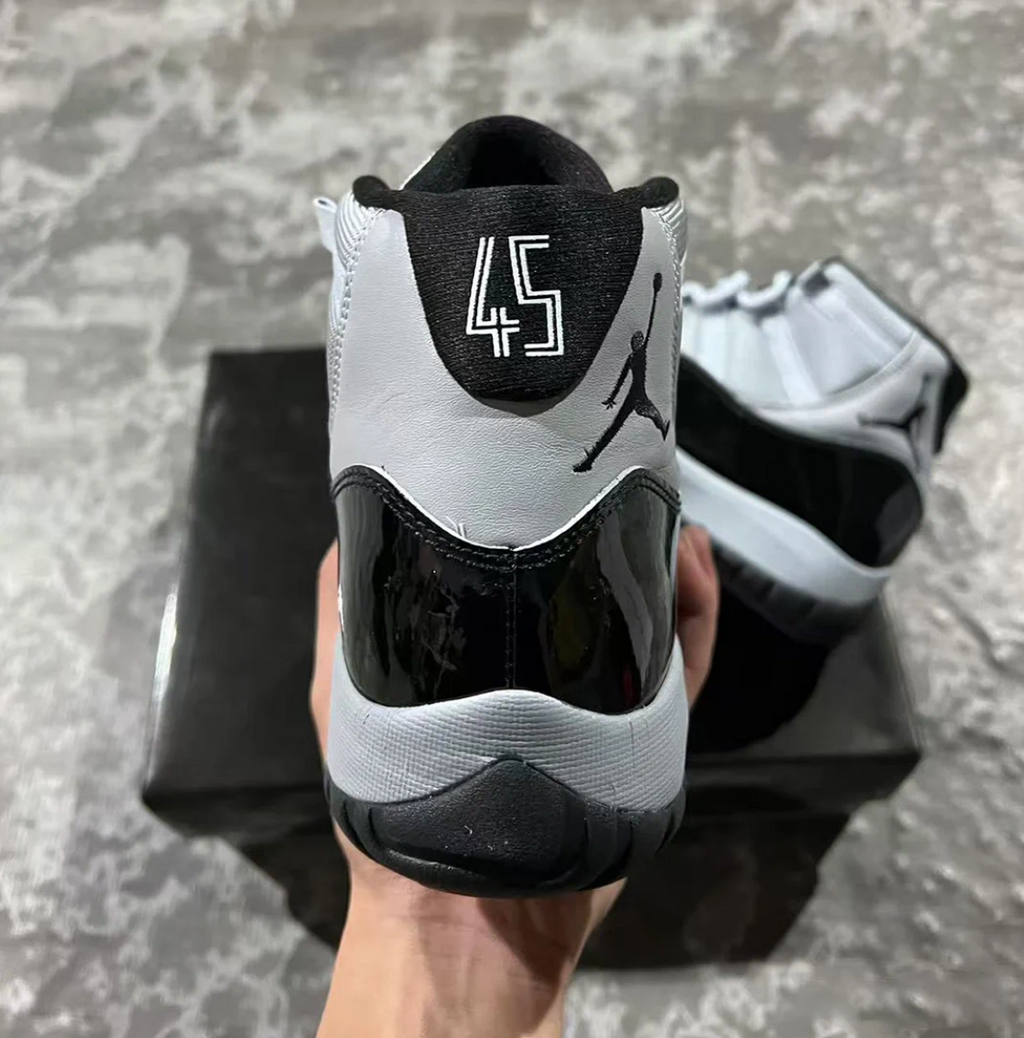 Air Jordan 11 Black Cool Grey Shoes Sneakers