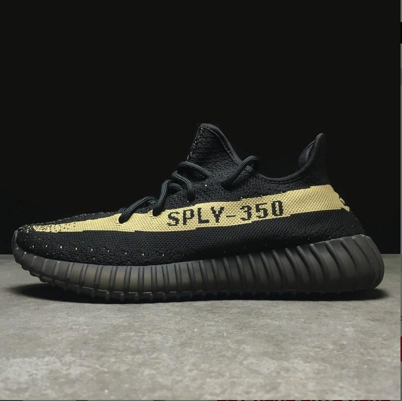 Yeezy Boost 350 V2 Core Black Green Shoes Sneakers