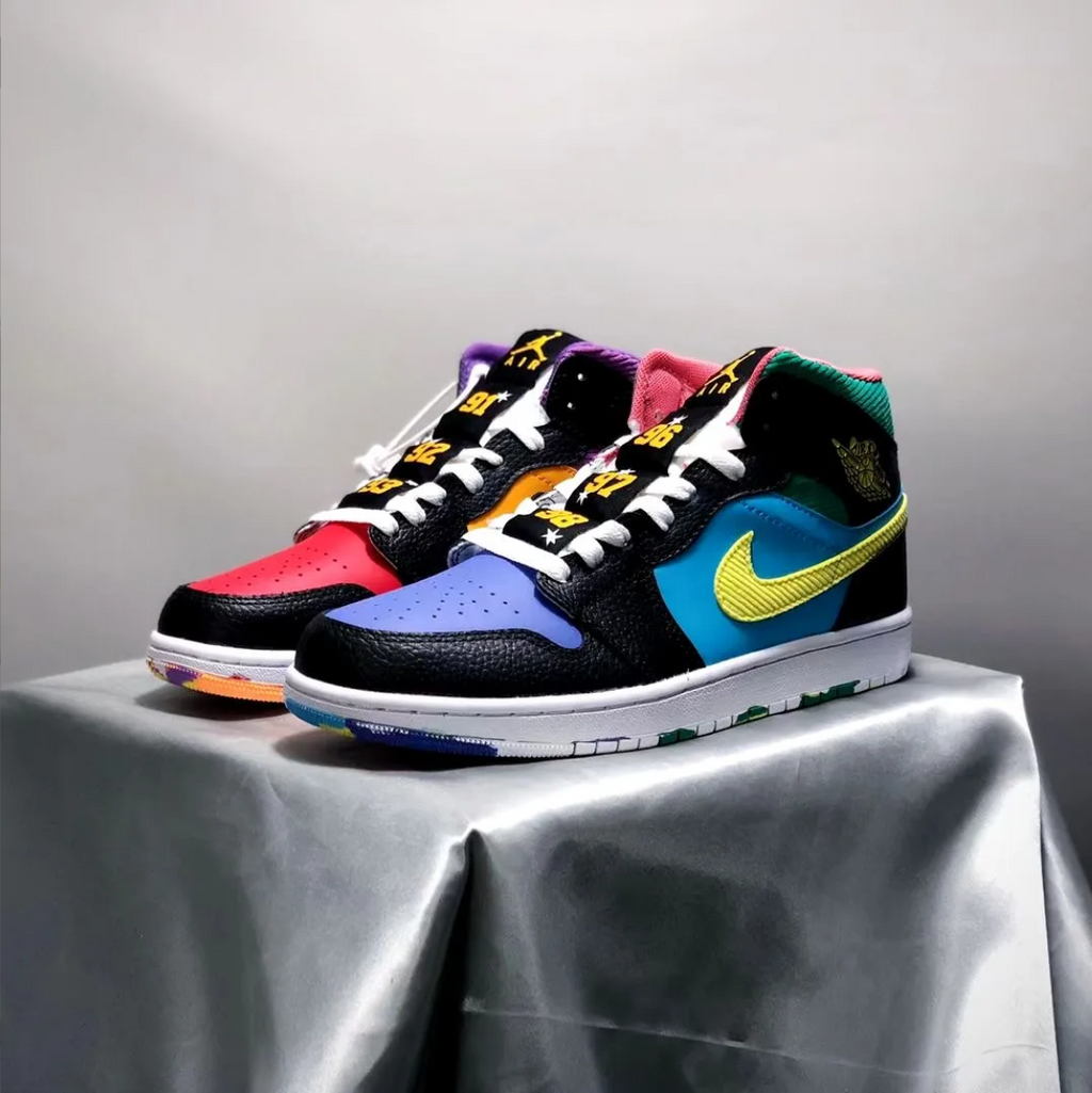 Air Jordan 1 Mid Six Championships Shoes Sneakers
