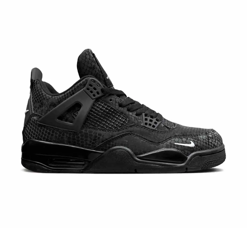 Nigel Sylvester x AJ 4 Black Mamba Shoes Sneakers