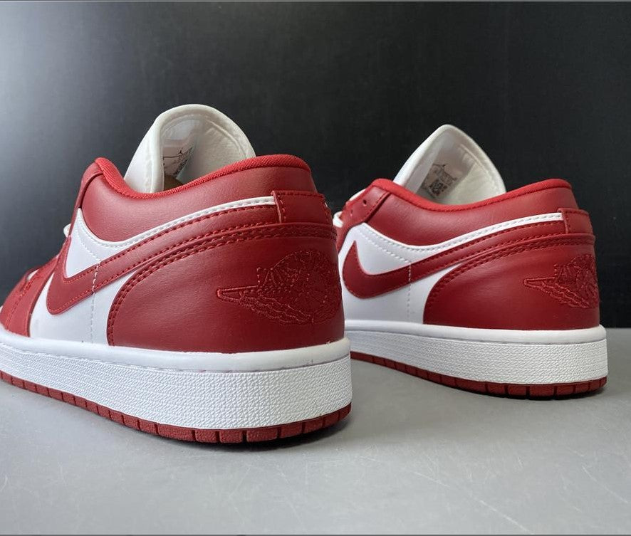 Air Jordan 1 Low Gym Red White Shoes Sneakers