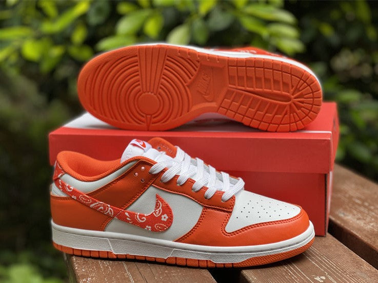 Dunk Low Essential Paisley Pack Orange Shoes Sneakers