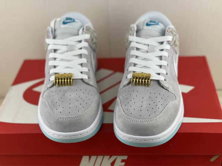 Dunk Low Barbershop Grey Shoes Sneakers