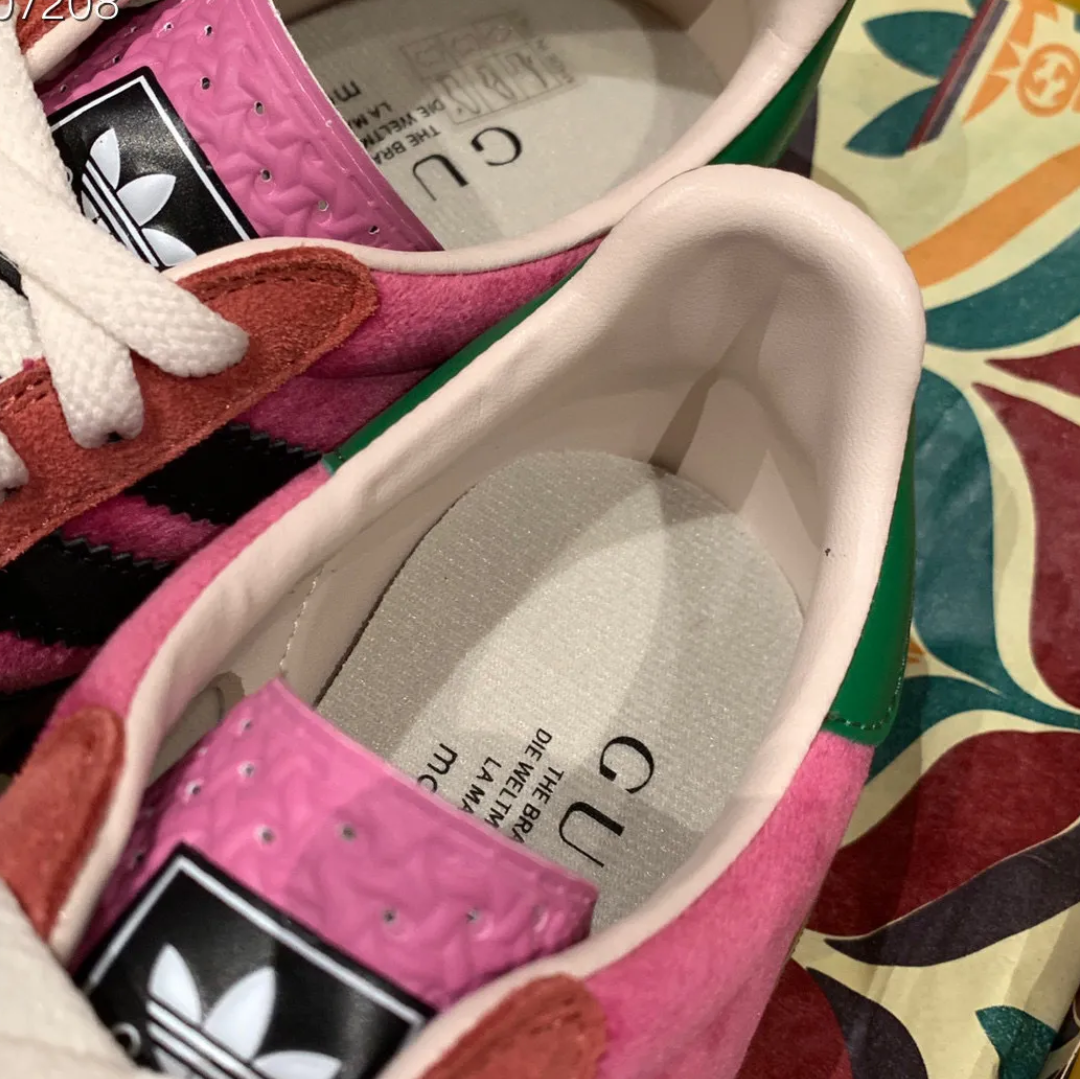 GG x AD Gazelle ‘Pink Rose’ Shoes Sneakers