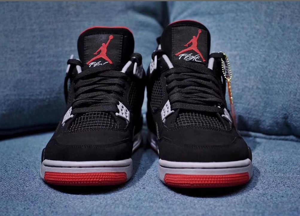 Air Jordan 4 Retro Bred (2019) Shoes Sneakers