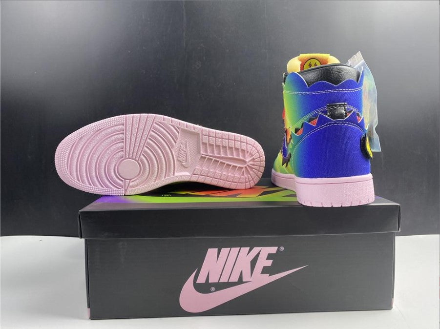 Balvin x Air Jordan 1 High OG Multi Shoes Sneakers