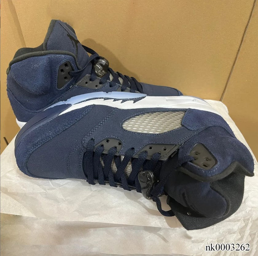 Air Jordan 5 Midnight Navy Shoes Sneakers