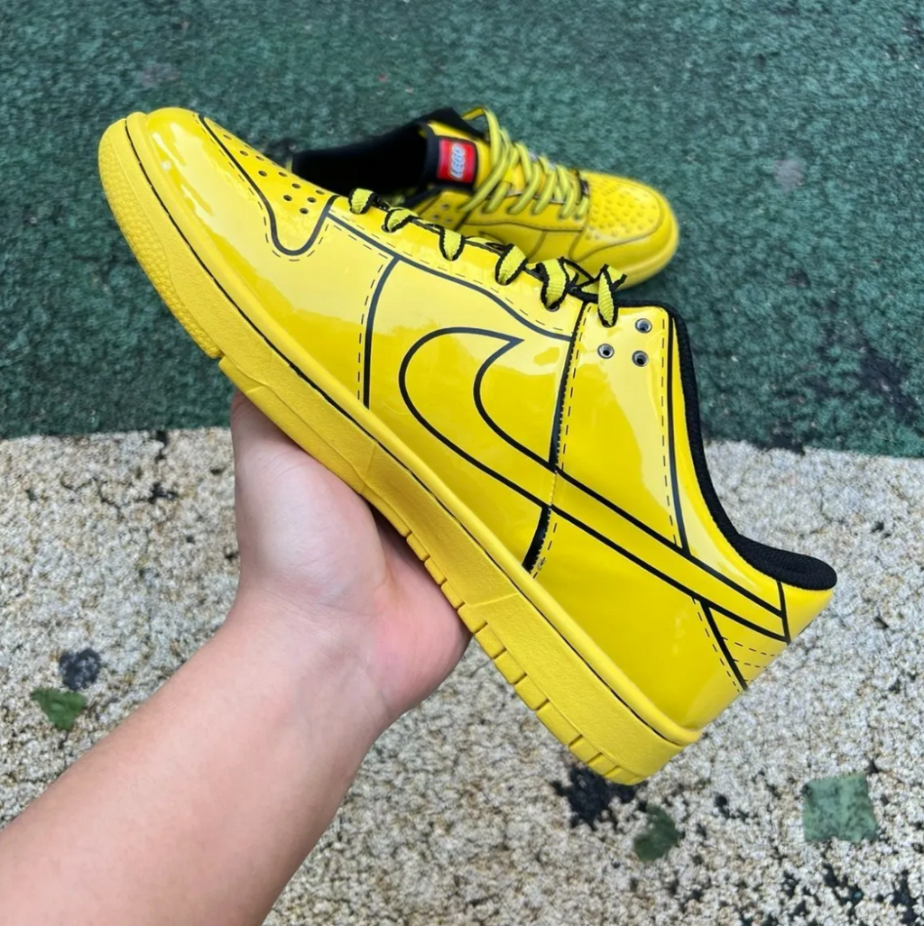 Dunk Low x LEGO Tour Yellow Shoes Sneakers