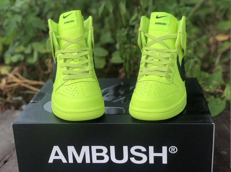 Dunk High Ambush Flash Lime Shoes Sneakers