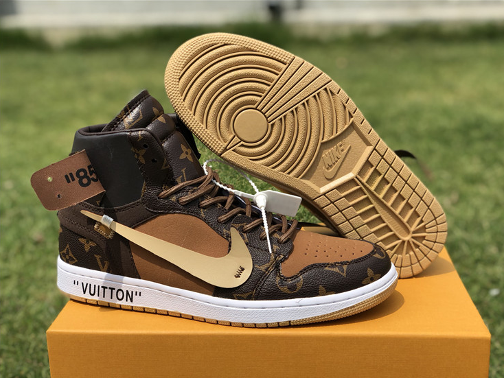 Louis Vuitton x Off-White x Air Jordan 1 Retro High