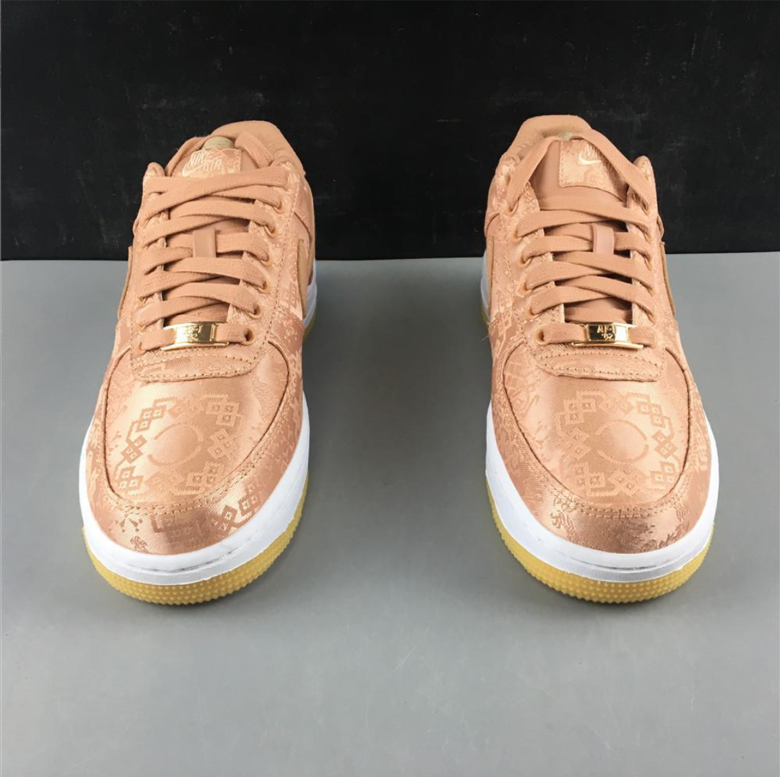 Air Jordan 1 Low Clot Rose Gold Silk Shoes Sneakers