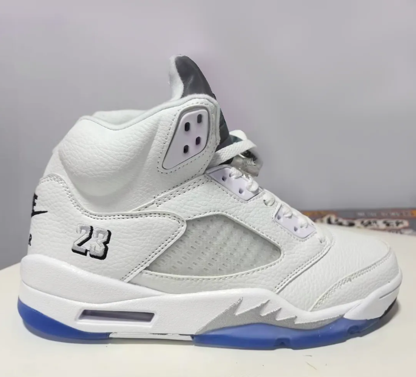 Air Jordan 5 White Metallic (2026) Shoes Sneakers