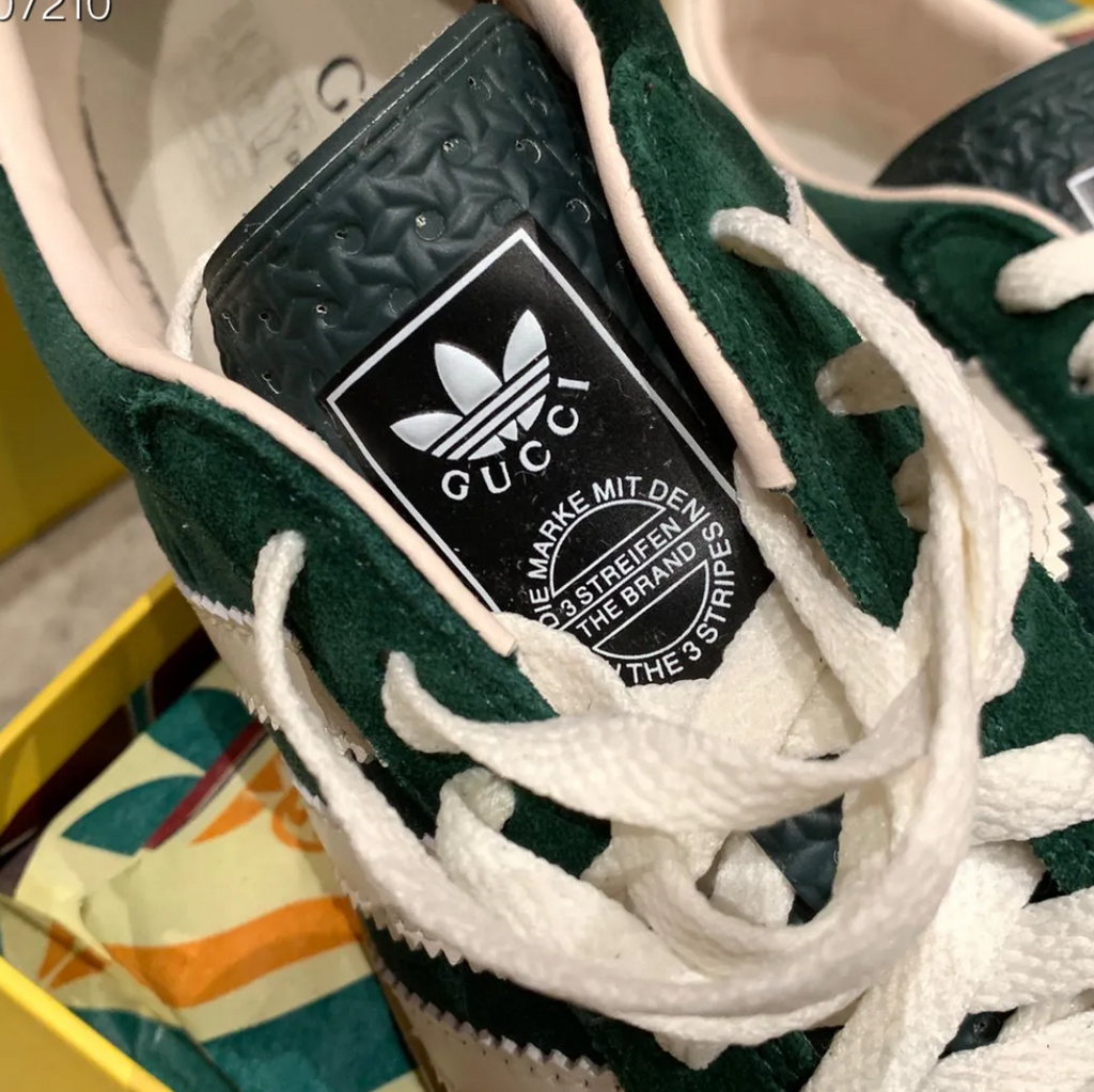GG x AD Gazelle ‘Light Blue Silk’ Shoes Sneakers – nk0004915