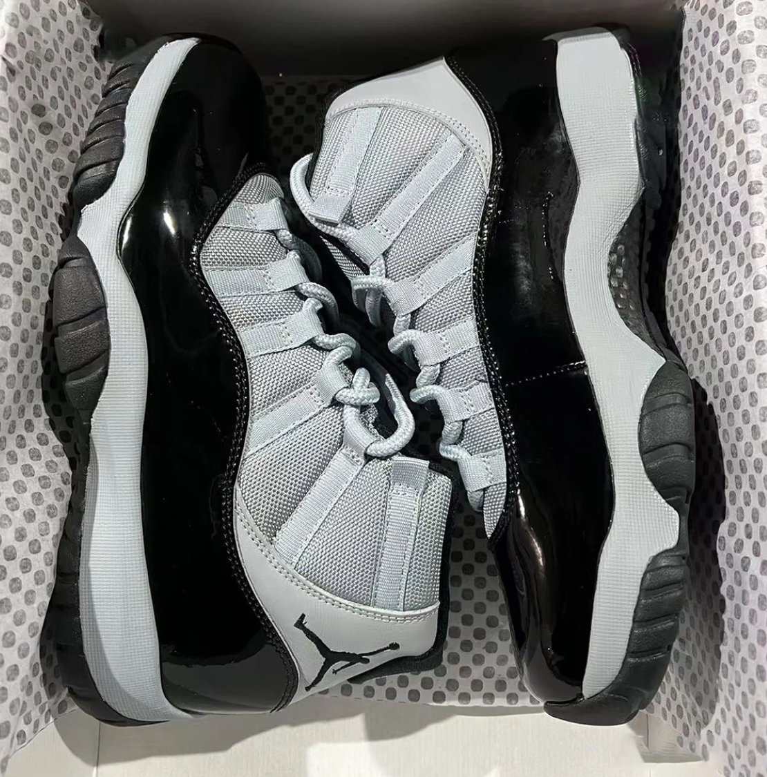 Air Jordan 11 Black Cool Grey Shoes Sneakers