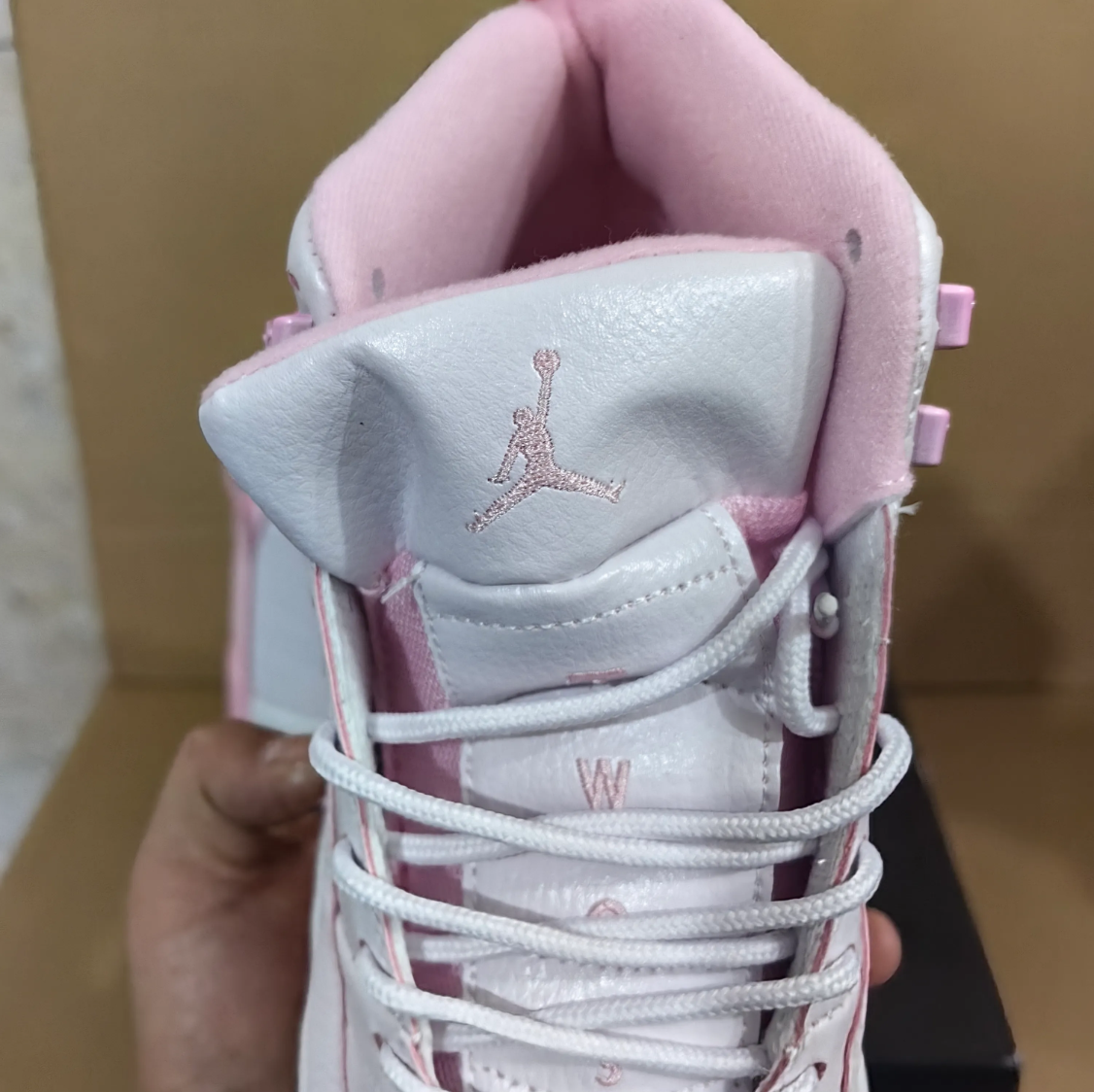 Air Jordan 12 White Pearl Pink Shoes Sneakers