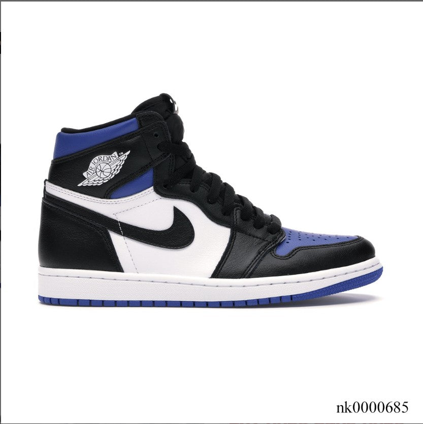 Air Jordan 1 Retro High Black Game Royal Shoes Sneakers