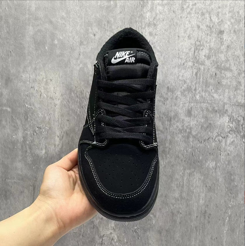 Travis Scott x Air Jordan 1 Low Black Phantom Shoes Sneakers
