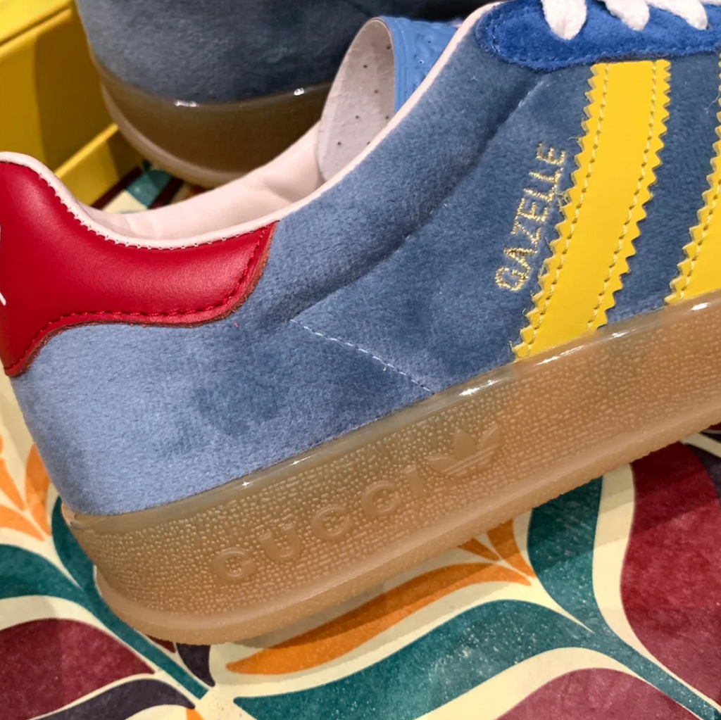 GG x AD Gazelle ‘Light Blue Suede’ Shoes Sneakers – nk0004919