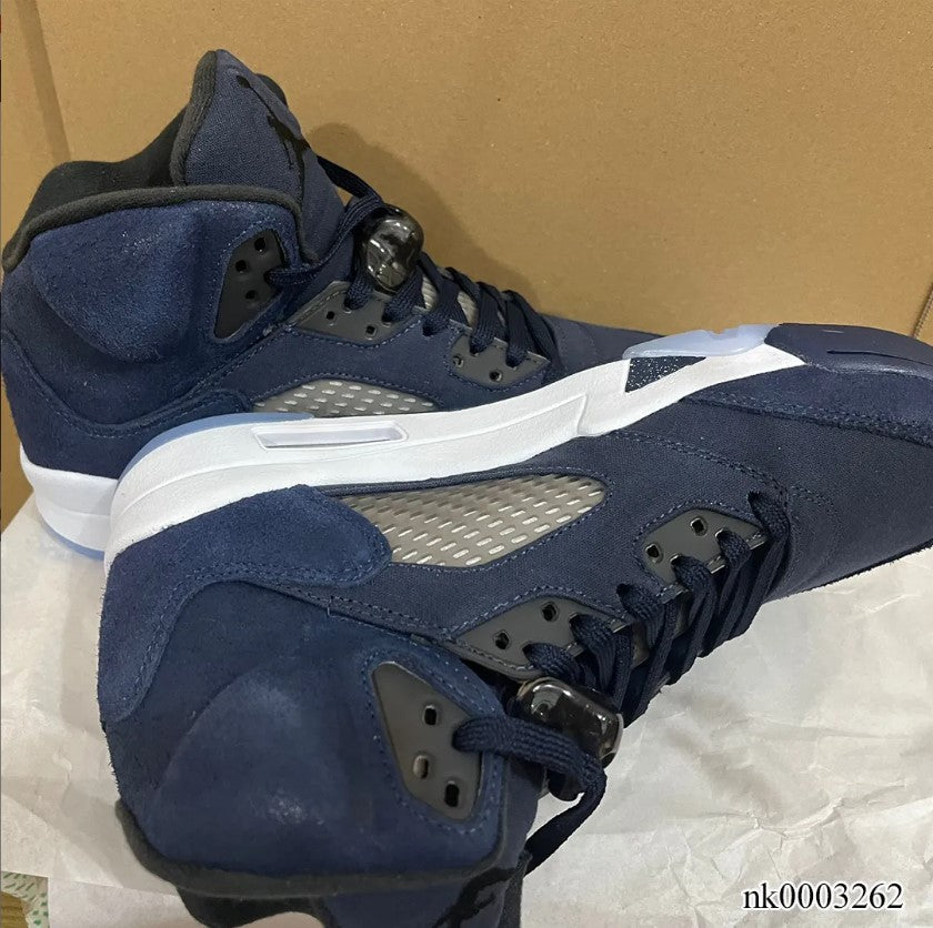 Air Jordan 5 Midnight Navy Shoes Sneakers
