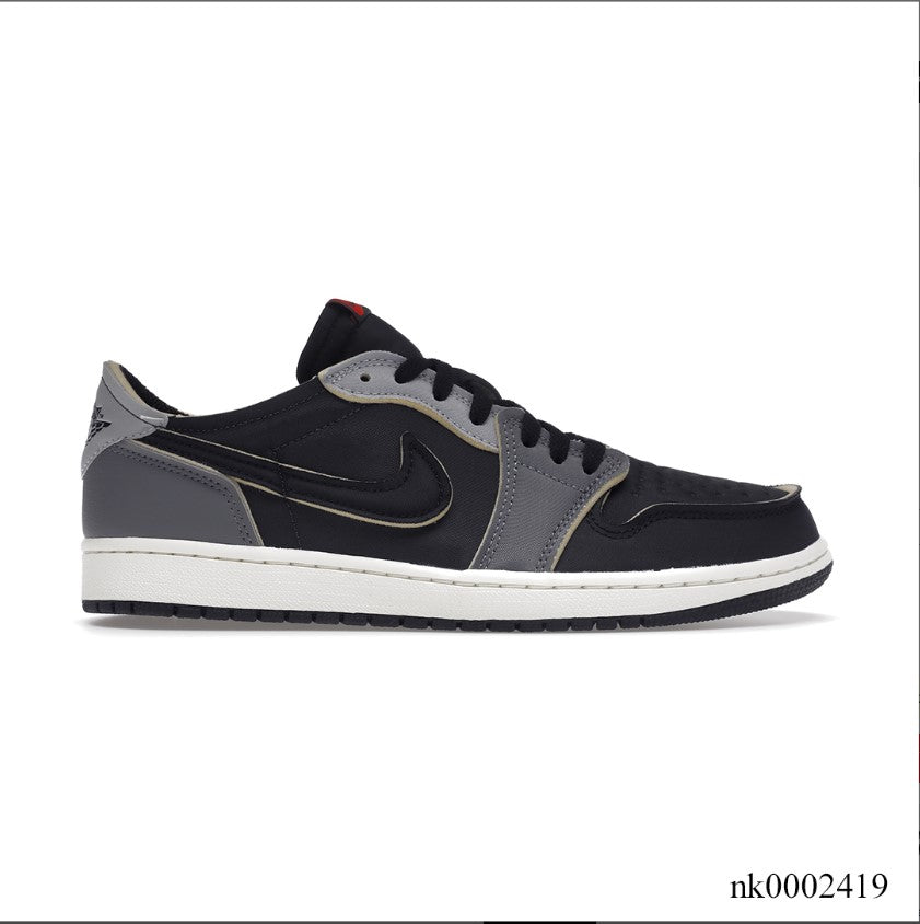 Air Jordan 1 Low OG EX Black Smoke Grey Shoes Sneakers