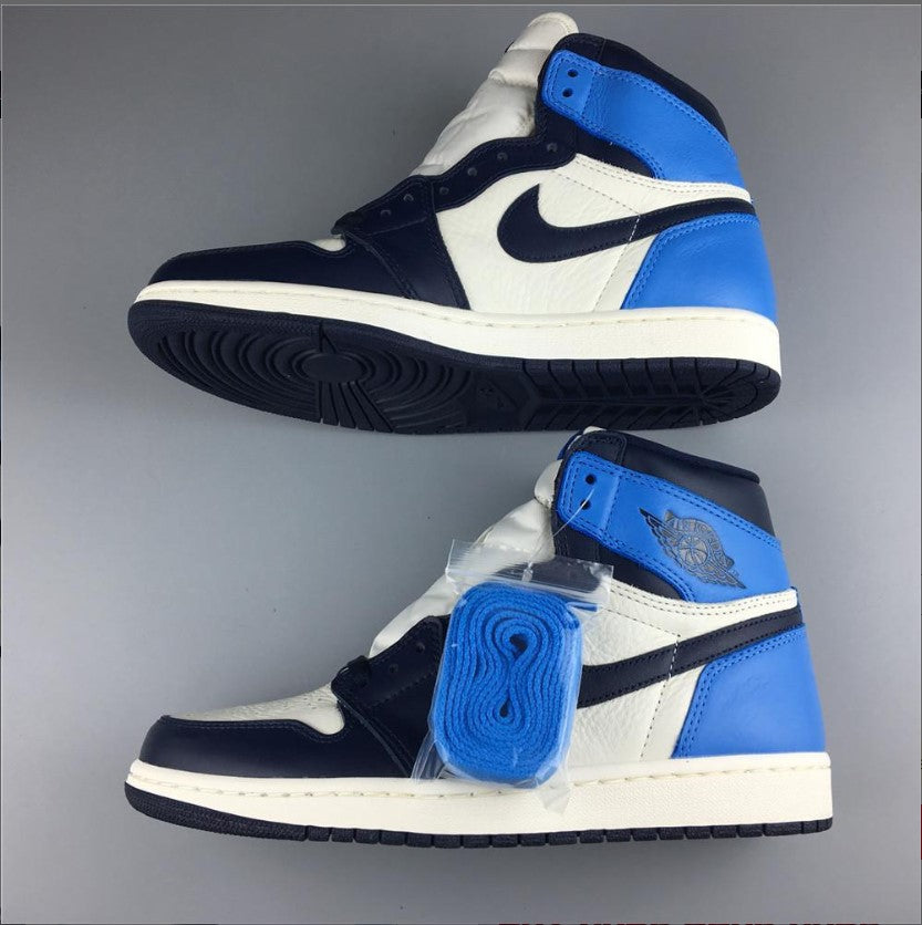 Air Jordan 1 Retro High Obsidian UNC Shoes Sneakers