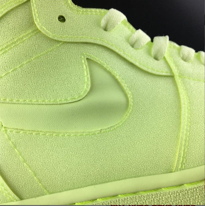 Air Jordan 1 Retro High Barely Volt Shoes Sneakers