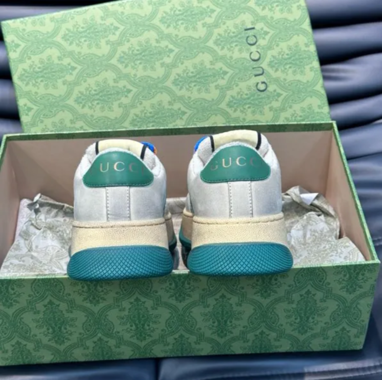 GG Screener Sneaker ‘Off White Green Red’ Shoes Sneakers