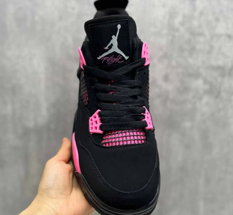 Air Jordan 4 Pink Thunder Shoes Sneakers