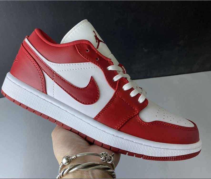 Air Jordan 1 Low Gym Red White Shoes Sneakers