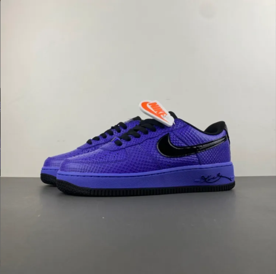 Kobe Bryant x FC Barca x Air Force 1 Low Protro Persian Violet Shoes Sneaker
