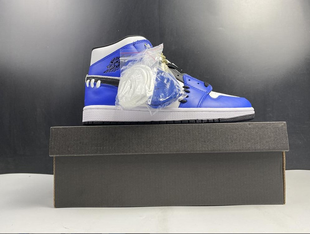 Air Jordan Mid SE “Game Royal” White Blue Black Shoes Sneakers
