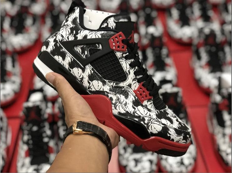 Air Jordan 4 Retro Tattoo (2018) Shoes Sneakers