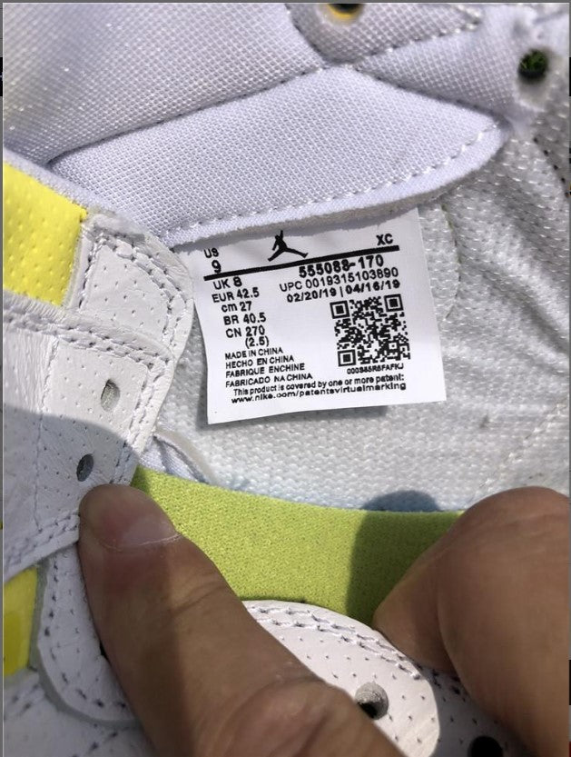 Air Jordan 1 Retro High First Class Flight Shoes Sneakers