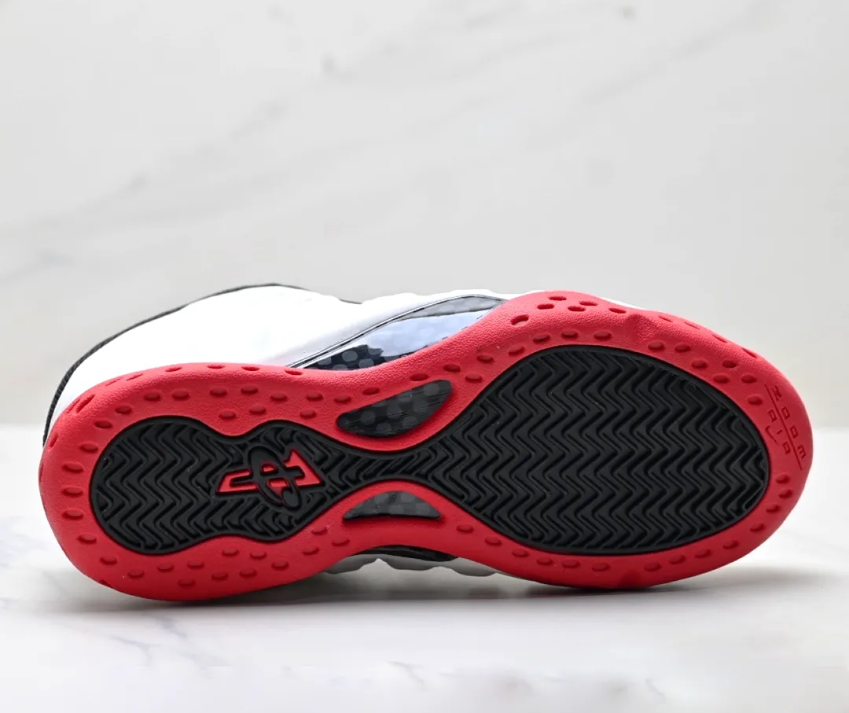 Air Foamposite One Red White Black Shoes Sneakers – nk0004546