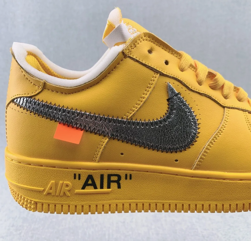 Air Force 1 Low OW ICA University Gold Shoes Sneakers