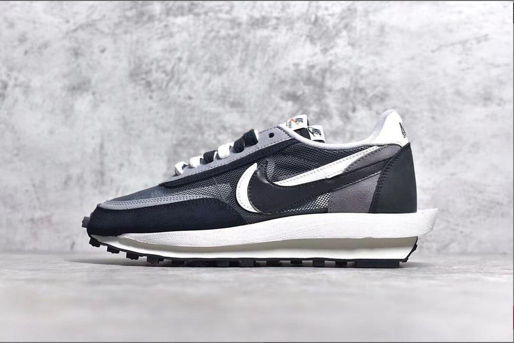 LD Waffle sacai Black Shoes Sneakers