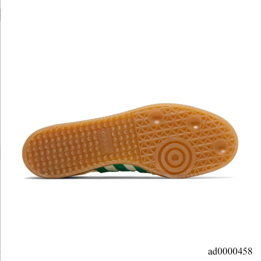 Wales Bonner x AD Samba Cream White Bold Green Shoes Sneakers