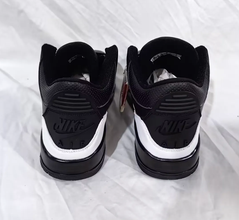 Fragment x AJ 3 Black White Sample Shoes Sneakers