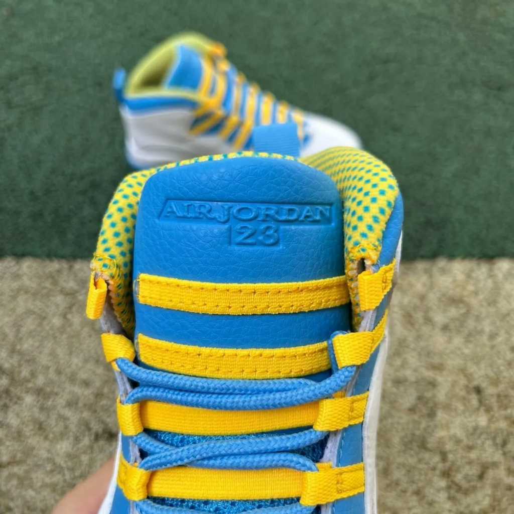 Air Jordan 10 Carolina Blue Yellow Shoes Sneakers