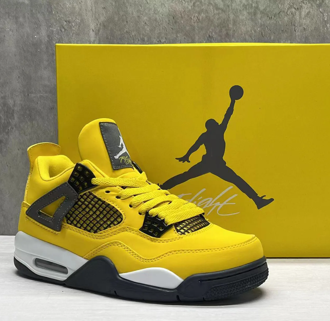 Air Jordan 4 Retro Lightning 2021 Shoes Sneakers