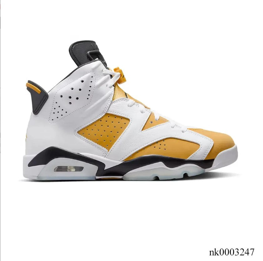 Air Jordan 6 Yellow Ochre Shoes Sneakers