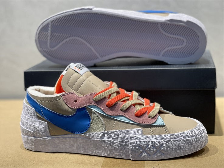 Blazer Low sacai KAWS Reed Shoes Sneakers