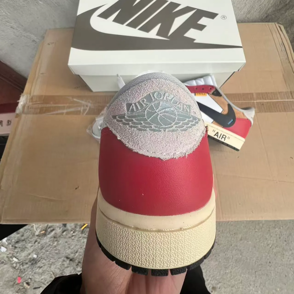 OW x Air Jordan 1 Low OG Goat Lows Shoes Sneakers