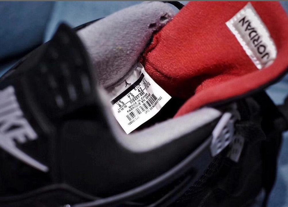 Air Jordan 4 Retro Bred (2019) Shoes Sneakers