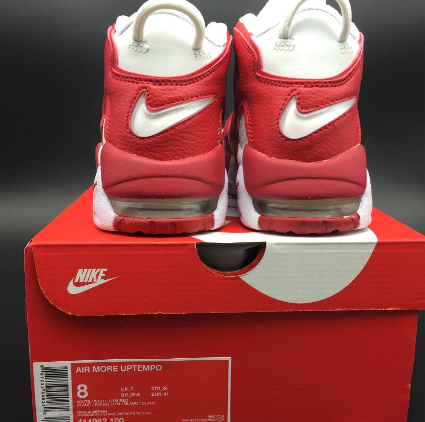 Air More Uptempo Varsity Red Shoes Sneakers