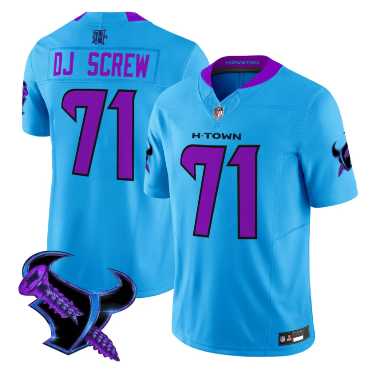 Screw Jersey #1971 DJ Screw 2025 Vapor Limited All Stitched