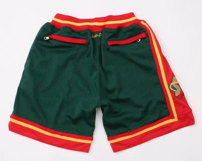 Seattle Supersonics Shorts Green