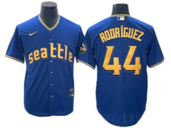 Seattle Mariners #44 Julio Rodríguez Royal City Connect Limited Jersey