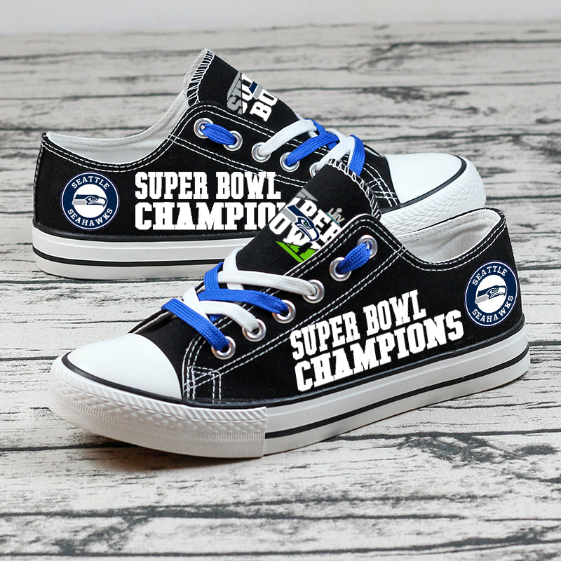 Seattle Seahawks Sport Sneakers Shoes For Men Women Fans